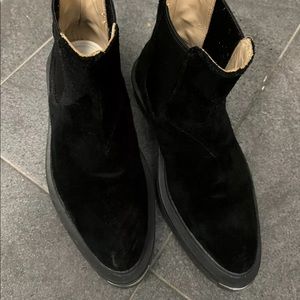 EYTYS Nikita suede boots size 39 black suede
